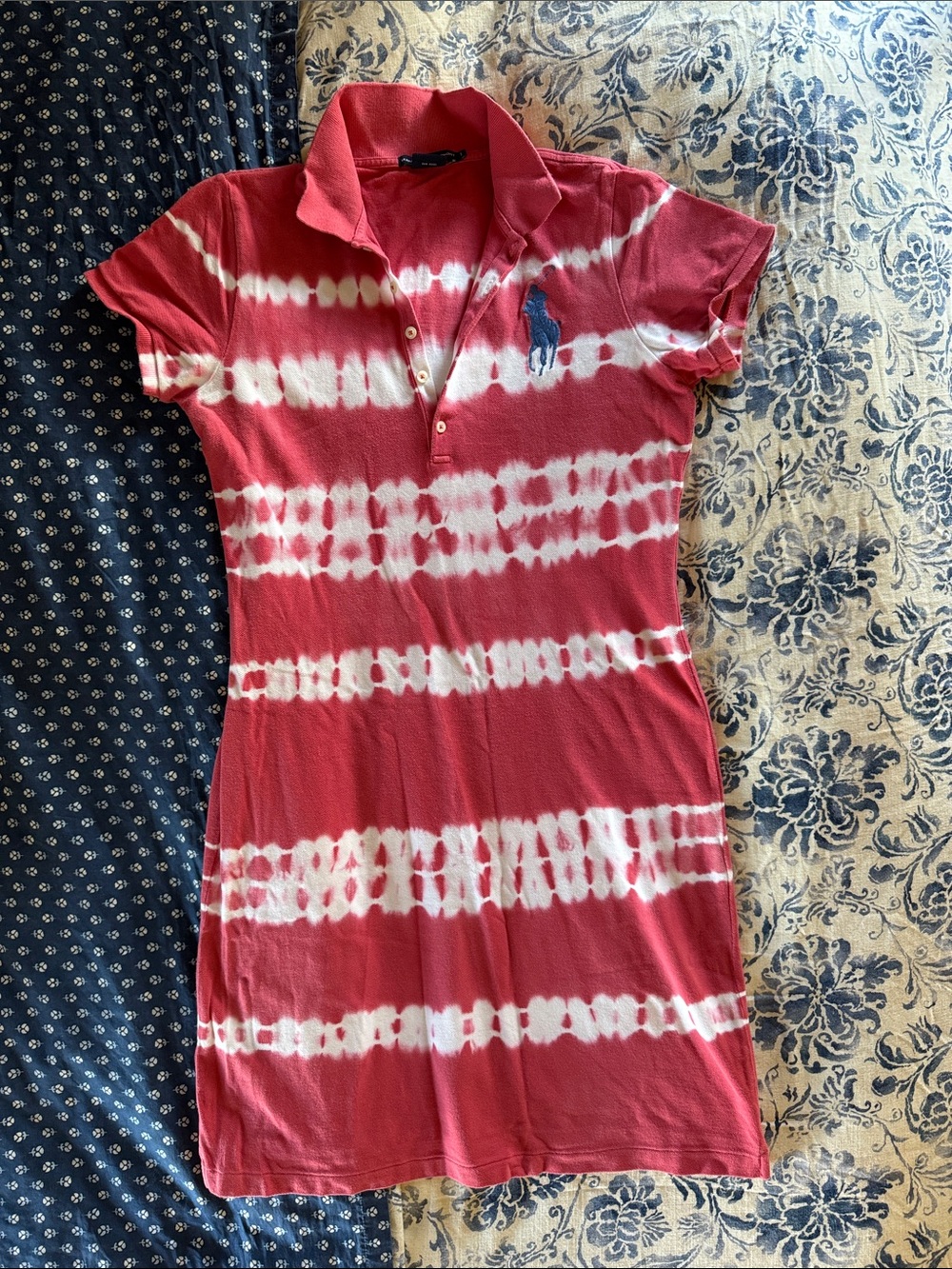 Ralph Lauren Tie-Dye Big Pony Polo Dress